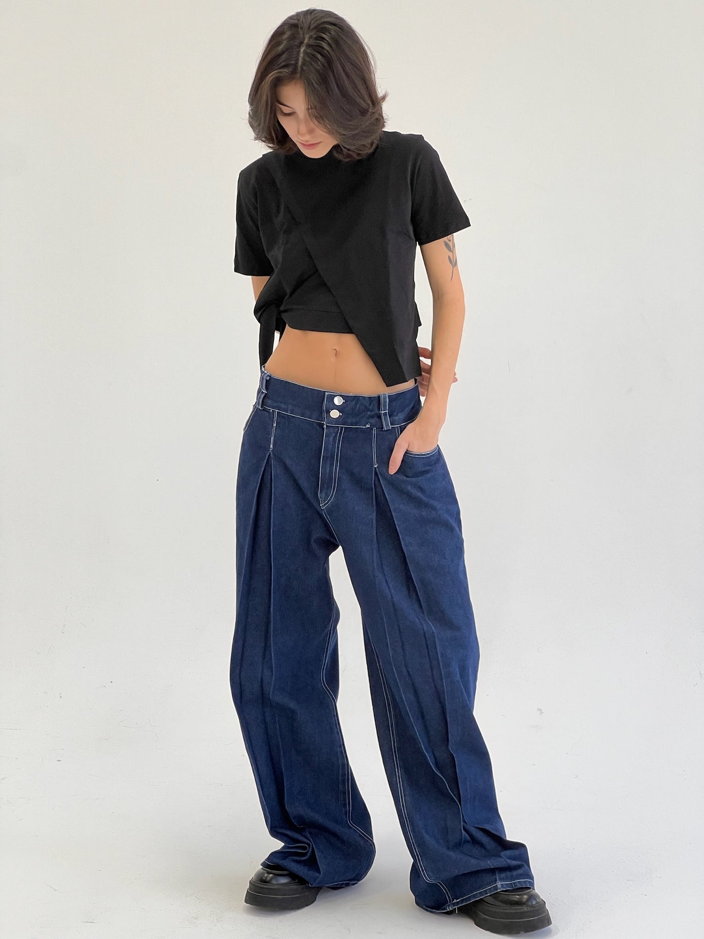 Denim Mold Pants