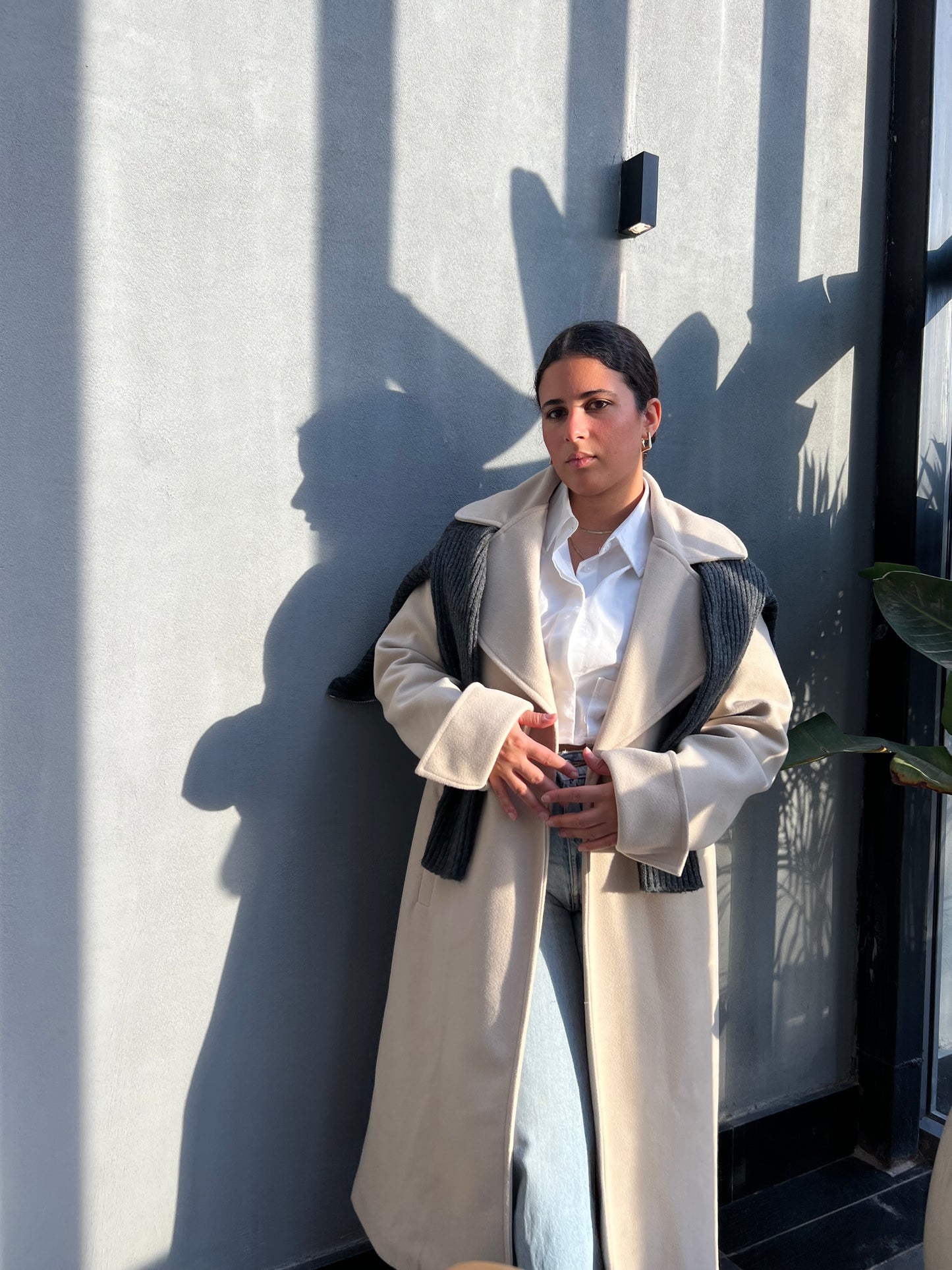 Alloy Coat -Beige