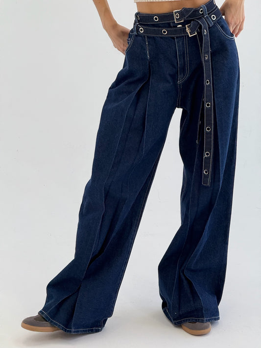 Denim Mold Pants