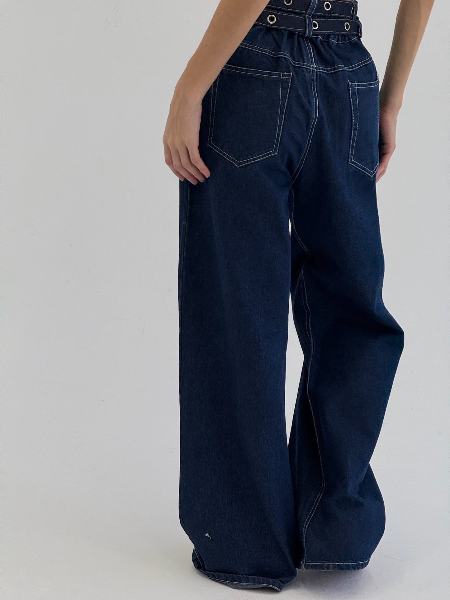 Denim Mold Pants