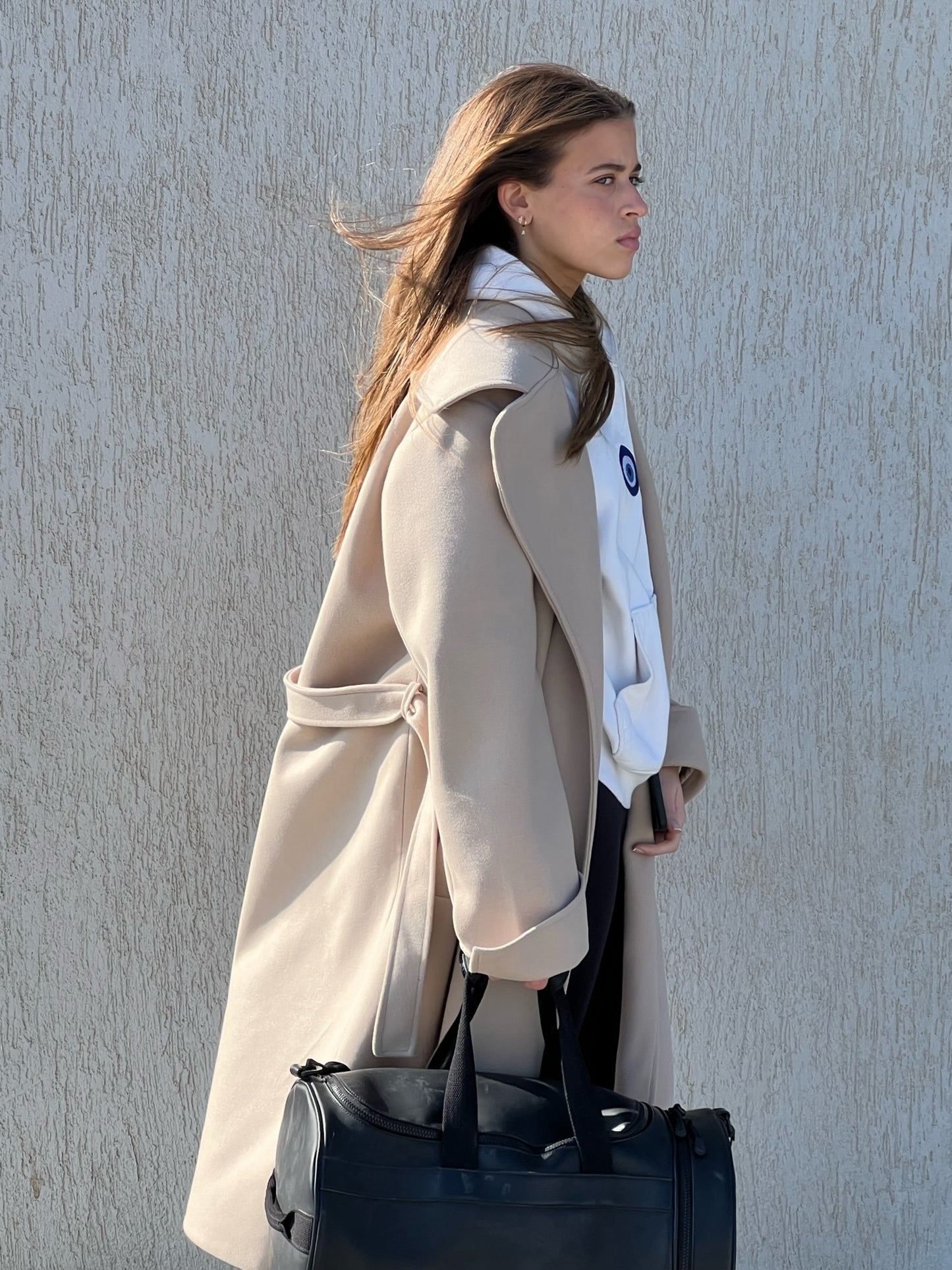 Alloy Coat -Beige