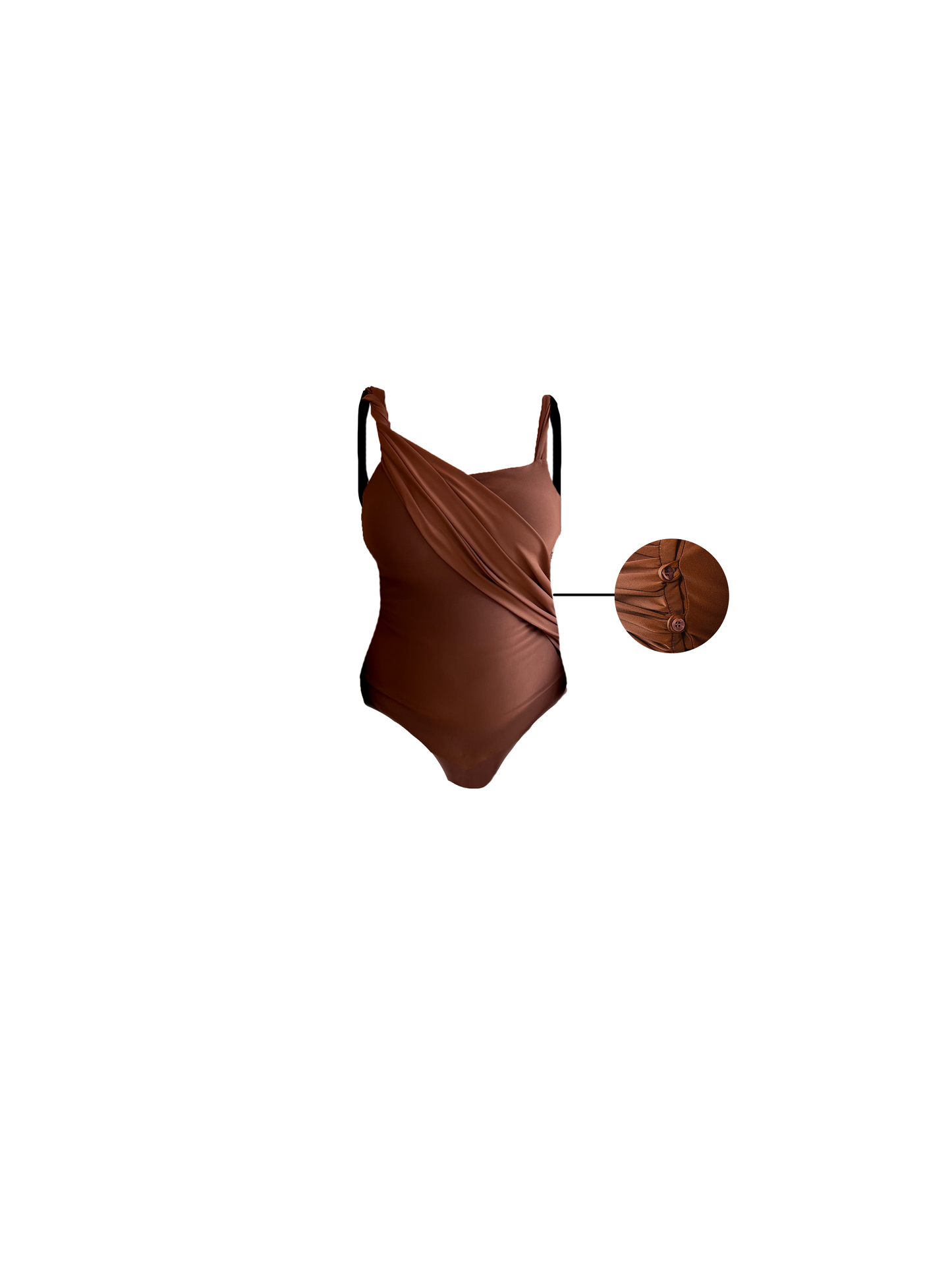 Alya Swimsuit - Brown