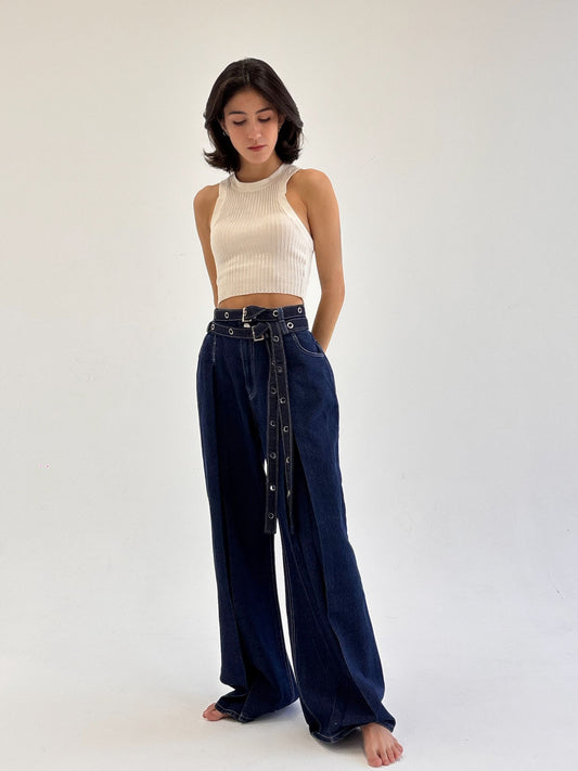 Denim Mold Pants